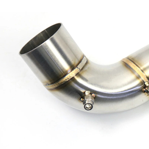 Tuyau de liaison intermédiaire pour silencieux d'échappement de moto F750GS F850GS, connecteur à enfiler pour BMW F750 F850 F <span class=keywords><strong>750</strong></span> 850 GS ADV <span class=keywords><strong>2020</strong></span> 2019 - Product Image 4