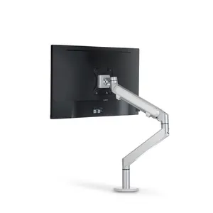 Suporte móvel do monitor 360 graus do computador, portátil, tv tela, único, lcd, suporte de braço com mola de gás