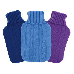 Sac à eau chaude en caoutchouc Pvc 2000ml Bouteille d'eau chaude 2 litres Couverture tricotée Fabricant Vente en gros - Product Image 2