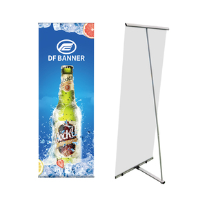 Reutilizable 60cm * 160cm <span class=keywords><strong>L</strong></span> <span class=keywords><strong>Banner</strong></span> Stand Portátil Fácil de montar Estantes de exhibición Impresión no incluida - Product Image 4