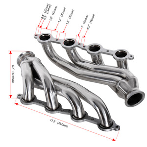 ชุดท่อร่วมไอเสียสแตนเลสเชฟโรเลตสำหรับอัพเกรดเครื่องยนต์ LS1 LS2 LS3 LS6 - Product Image 3