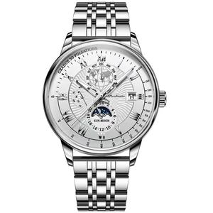 Montres à quartz pour hommes tendance, <span class=keywords><strong>date</strong></span> automatique, marque de luxe, étanches, lumineuses, en cuir, montres de sport pour hommes - Product Image 6