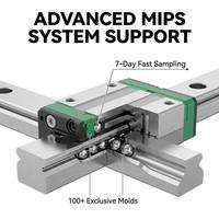 Rail de guidage linéaire en acier pour roulements FULEX FGHH15CA 1000 mm haute précision |   Système de contrôle PLC pour machine CNC, moteur 1 kg, Guangdong