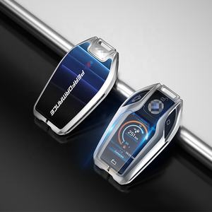 Keyyou-coque de clé télécommande de voiture LED, accessoire pour voiture, pour <span class=keywords><strong>BMW</strong></span> série 5 6 7 GT 730 740 530i X3 X5 X6 X7 G11 G12 740li, nouvelle sortie - Product Image 2