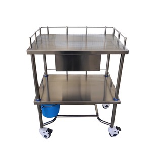 รถเข็นอุปกรณ์สแตนเลส Tatsuichi 650x450x800 มม. รถเข็นเสริมสวยหลายชั้น - Product Image 2