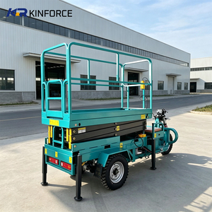 Plataforma Elevadora de Tijera de Bajo Mantenimiento, Elevador de Tijera Confiable para Mantenimiento <span class=keywords><strong>Exterior</strong></span> de Fábricas e Instalación de Alumbrado Público - Product Image 5