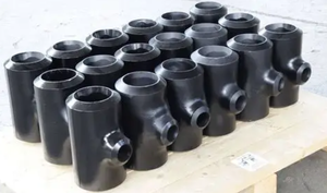 Raccord en acier inoxydable duplex résistant à l'usure, raccord à bride, té égal pour l'eau, l'exploitation minière manuelle, les pipelines marins - Product Image 2