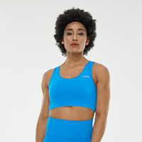 Nouveau doux confortable U forme dos nu Yoga haut court Fitness dos nu culture soutien-gorge de sport pour vêtements de sport
