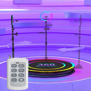 Cabina <span class=keywords><strong>de</strong></span> Fotos 360 con Control Remoto, Material Metálico, Suministro Directo <span class=keywords><strong>de</strong></span> Fábrica para Bodas y Fiestas - Product Image 3