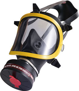 Masker Respirator <span class=keywords><strong>Gas</strong></span> Respirator wajah penuh, Filter debu industri Respirator Kimia masker Respirator respirasi - Product Image 1