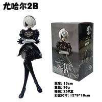 9 Styles 15CM NieR Automata 2B 9S Figurines Manga Sexy de Filles, Statues de Dessins Animés, Figurines de Collection en PVC, Figurines d'Anime, Jouets Cadeaux