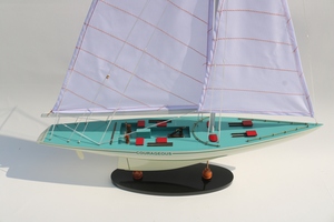 เรือใบไม้ทำมือ GIA NHIEN รุ่น Courageous สำหรับตกแต่งบ้านและสำนักงาน - Product Image 4