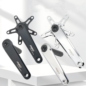 <span class=keywords><strong>Pédalier</strong></span> de vélo pliant RGO, petite plate-plate, manivelle creuse, dents à profil positif et négatif - Product Image 2