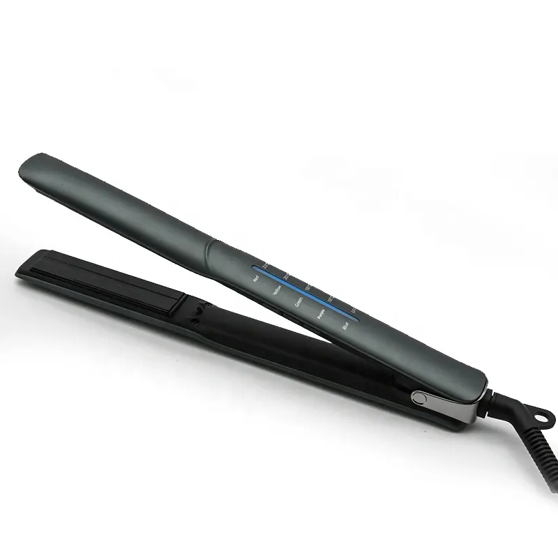 Tourmaline Plate Flat Iron Custom Design With Private Label And Ceramic Coated Hair Straightener Professional Manufacturer Brush