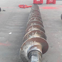 Convoyeur à vis hydraulique pour tarière de forage profond de fondations, avec diamètre de forage de 600-2500 mm, dents plates/en forme de balle