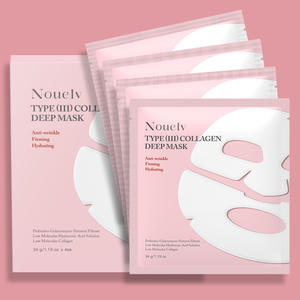 Maschera Viso in Collagene Bio Organico, Confezione da 4 Pezzi, Vendita Calda, Schiarente, Trasparente, Anti-Rughe, Effetto Lifting Notturno - Product Image 2