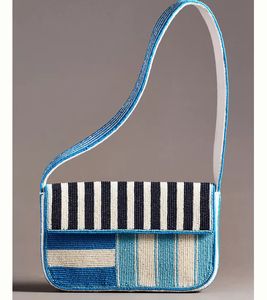 Sac à main vintage multicolore en cuir véritable pour femme, tendance, imperméable, avec fermeture éclair - Product Image 5