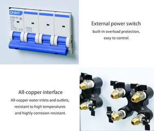 Controlador de Temperatura Eléctrico con Temporizador para Calentador de Agua, Bomba de Aleación de Aluminio, <span class=keywords><strong>Elemento</strong></span> Calefactor de 6kW, Enfriamiento Directo de Alta Eficiencia - Product Image 6