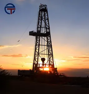 7000m ve 9000m petrol ve gaz sondaj teçhizatı kızak monte sondaj kulesi