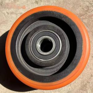 Linde 125x60mm peça no. 0039933833 longo serviço retroiluminador poliuretano com 6202 rolamentos - Product Image 3