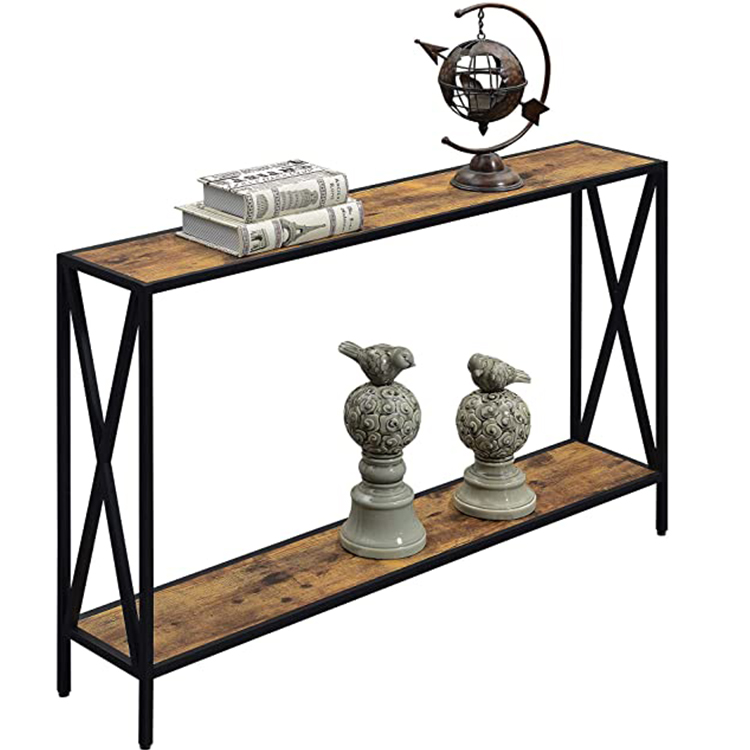 Современная мебель для гостиной, напольный стол с узкой поверхностью, консоль для стола, металлические рамы, дизайн ножек