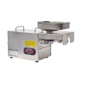 เครื่องกดน้ำมันจากเมล็ดพืชขนาดเล็ก ทำจากสแตนเลส 304 สำหรับใช้ในบ้าน เหมาะสำหรับน้ำมันมะกอกแบบสกัดเย็น - Product Image 6