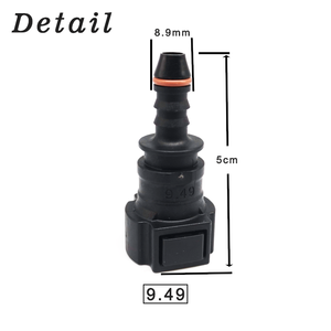 Connecteur rapide femelle pour conduite de carburant automobile ID8 IID10 9.49/7.89 5/16 coude PA12 - Product Image 3