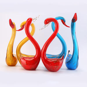 अनुकूलन हंस खाली ग्लास प्रदर्शन बोतल सना हुआ ग्लास प्रदर्शन बोतल - Product Image 2