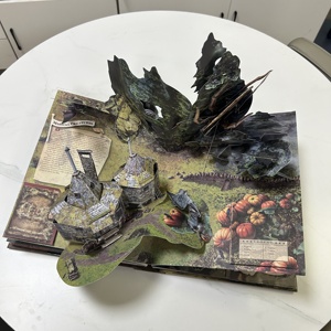 Libro Pop-Up 3D progettato su misura per i bambini durevole cartone di carta Storyboard per la lettura della storia Pop dei bambini - Product Image 4