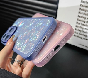 Custodia per telefono con fotocamera Glitter Bling per Samsung Galaxy S24 Ultra S23 <span class=keywords><strong>FE</strong></span> S22 S25 iPhone 17 16 15 <span class=keywords><strong>Cover</strong></span> in <span class=keywords><strong>Silicone</strong></span> morbido - Product Image 5