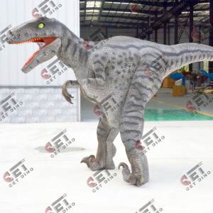 Costume de dinosaure réaliste fait main de haute qualité <span class=keywords><strong>Jurassic</strong></span> <span class=keywords><strong>World</strong></span> avec jambes cachées pour l'aventure - Product Image 3