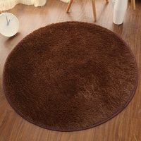 Moderner Minimalistischer Runder Teppich Bodenmatte Weicher Bettvorleger Wohnzimmer Couchtisch-Decke Zelt-Stuhlmatte