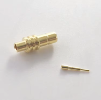 Connecteur d'antenne coaxiale RF 50 ohms SMB mâle (prise) pour câble de 0,086''