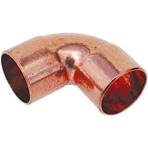 Codo de cobre de soldadura hembra/hembra 35X35 Instalación de tubería de latón de superficie lisa de alta presión para conectar conexión de soldadura de tubería - Product Image 1