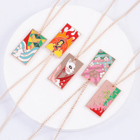 Collier pendentif personnalisé en métal de haute qualité, vente en gros, pas cher, personnages d'anime et de films, offre spéciale
