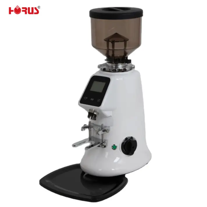 Horus Coffee Grinder Machine with Electronic Touch Control Electric Coffee Milling Machine for Cafes Restaurant Use
