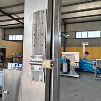 Automatische Bewegende/Vaste Vleesbak Lifter 200l Standaard Vlees Truck Industriële Vlees Lifter Emmer Lift Lift Lift Voor Voedselverwerking