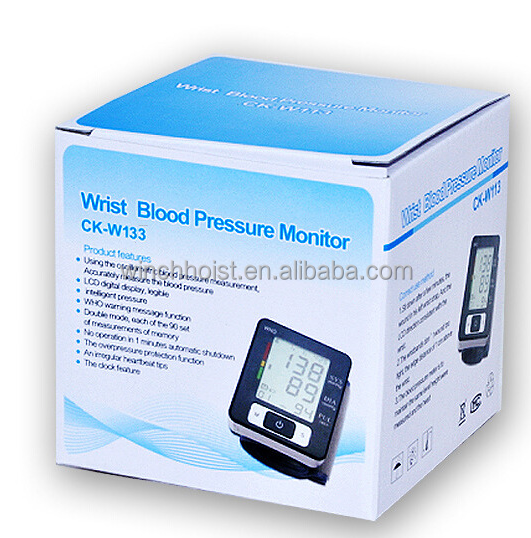 MS15 Home Wrist Type Fully Automatic English Electronic Blood Pressure Monitor