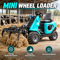 Tricycle multifonctionnel à 3 roues, mini-chargeur pour la manutention du fumier et le transport agricole