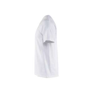 BLAKLADER - 336010291000S T-<b>Shirt</b> with V-Neck <b>White</b> - EAN 7330509602225 <b>WORK</b> T-<b>SHIRTS</b> AND POLO <b>SHIRTS</b> - Product Image 4