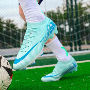 Chaussures d'entraînement <span class=keywords><strong>de</strong></span> football pour hommes et femmes pour les étudiants Chaussures <span class=keywords><strong>de</strong></span> football <span class=keywords><strong>de</strong></span> compétition en salle Longues pointes Absorption des chocs Conception antidérapante - Product Image 3