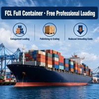 Agent maritime LCL depuis la Chine, transitaire maritime FCL 20GP 40HQ, service logistique de conteneurs maritimes FOB