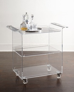 Offre Spéciale personnalisé clair acrylique bar <span class=keywords><strong>chariot</strong></span> - Product Image 1
