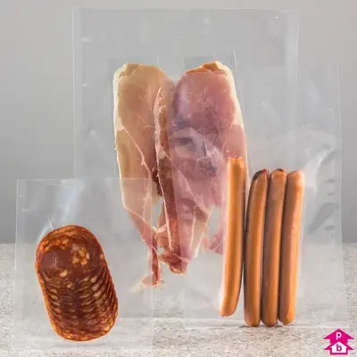 चीन कारखाने प्रत्यक्ष विरोधी नमी खाद्य पैकिंग स्पष्ट प्लास्टिक वैक्यूम थैली जमे हुए मछली पैकेजिंग फ्रीजर बैग
