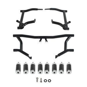 Kit de protección de barra de choque de clavija de carretera de acero soldado TIG para Harley <span class=keywords><strong>CVO</strong></span> Street <span class=keywords><strong>Glide</strong></span>/Road King/<span class=keywords><strong>Electra</strong></span> <span class=keywords><strong>Glide</strong></span> 2014-2025 - Product Image 1