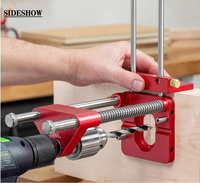 Localisateur de perçage réglable pour le travail du bois, mini perceuse d'établi, localisateur de poinçonnage réglable