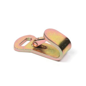 2025新品1インチプッシュボタンフラットフックミニフックキーパー付きタイダウンストラップ用 - Product Image 2