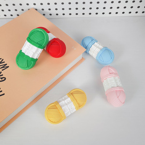 Contatore di filati Temu in plastica, strumento per il fai da te, decorazione da scrivania, giocattolo multicolore da assemblare - Product Image 1