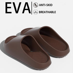 Tendance de la mode, chaussures plates à bout ouvert tendance pour hommes et femmes, tongs d'été en EVA, légères, pour les saisons d'automne et de printemps - Product Image 4