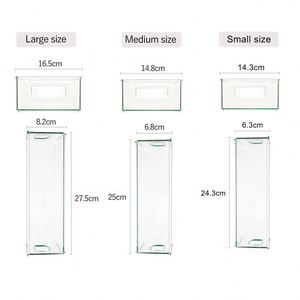 Offre Spéciale : Lot de 12 Bacs de Rangement Empilables pour Réfrigérateur et Congélateur, Contenants Alimentaires en Plastique Sans BPA - Product Image 4